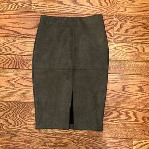 Lulus small green pencil skirt